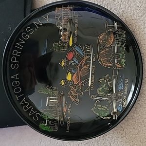 Vintage MCM "Saratoga" Souvenir bowl
